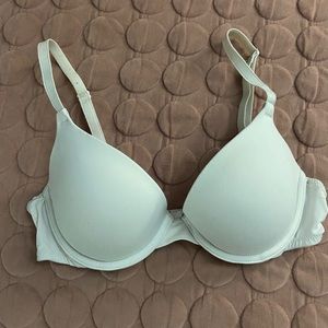 VS PINK white push up bra